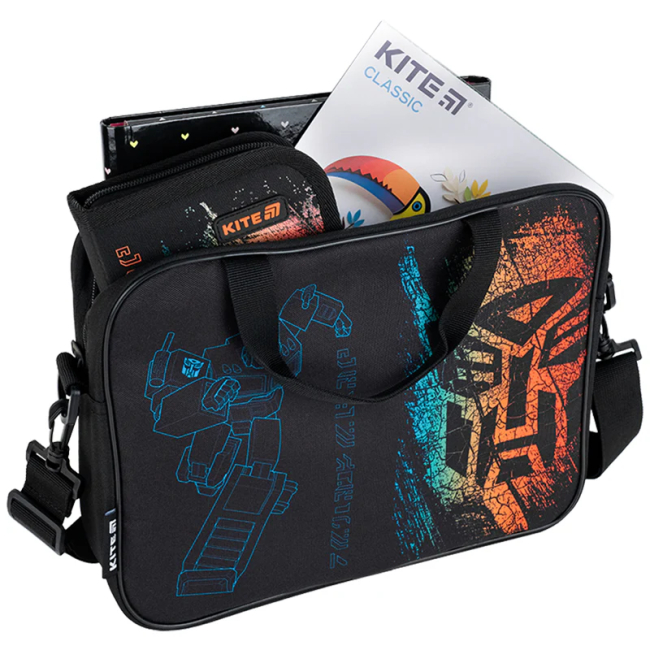 Рюкзаки та сумки - Шкільна текстильна сумка Kite Transformers Generations (TF25-589)#3