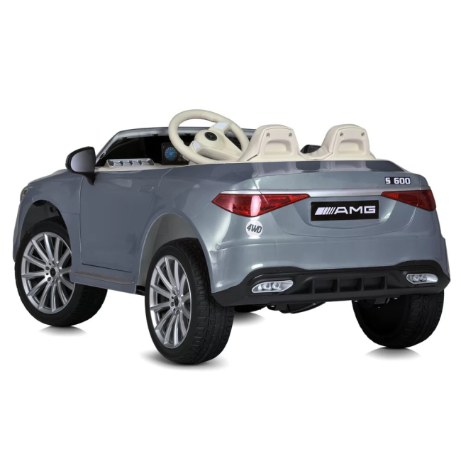 Електромобілі - Електромобіль Bambi Racer світло-сірий (M 6020EBLR-12)#3