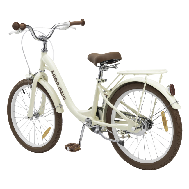 Велосипеди - Велосипед Miqilong LS бежевий (RBB-LS20-BEIGE)#4