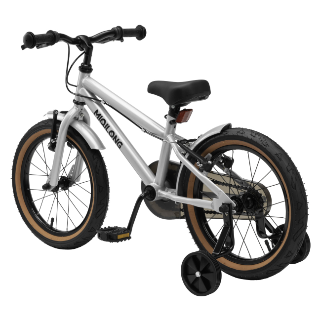 Велосипеди - Велосипед Miqilong ST 16 срібний (RBB-ST16-SILVER)#4