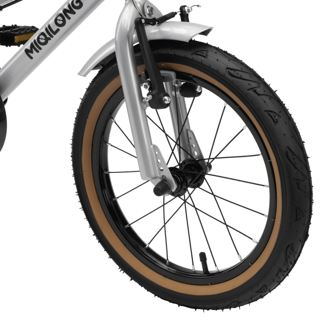 Велосипеди - Велосипед Miqilong ST 16 срібний (RBB-ST16-SILVER)#8