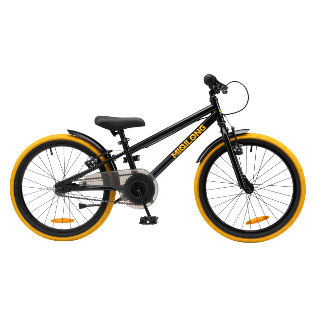 Велосипеди - Велосипед Miqilong ST Чорний 20 (RBB-ST20-BLACK)#2