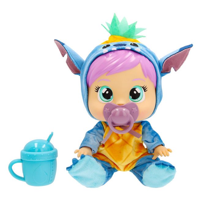 Пупси - Ігровий набір Cry babies Любов і турбота Лялька Плакса Стіч з аксесуарами 26 см (927377)#5