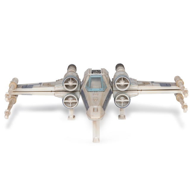 Транспорт і спецтехніка - Ігровий набір Star Wars Medium Vehicle X-Wing Blue 1 Antoc Merric R2-R9 (SWJ0025)#4