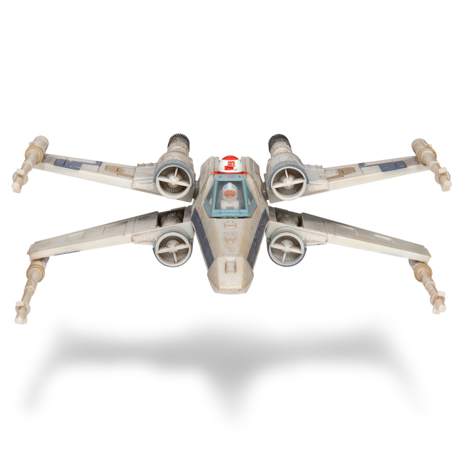 Транспорт і спецтехніка - Ігровий набір Star Wars Medium Vehicle X-Wing Blue 1 Antoc Merric R2-R9 (SWJ0025)#5