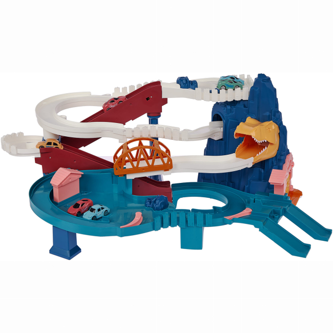 Автотреки - Ігровий набір Zipp toys Dino Автотрек-серпантин електричний (532.01.25)#2