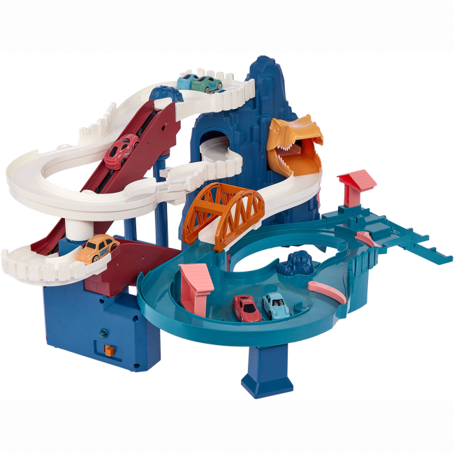 Автотреки - Ігровий набір Zipp toys Dino Автотрек-серпантин електричний (532.01.25)#3