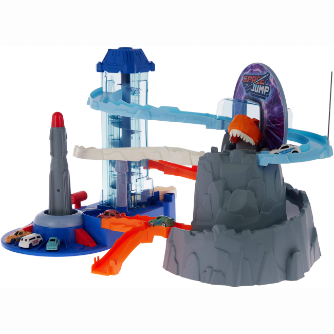 Автотреки - Ігровий набір Zipp toys Dino Автотрек-ракета електричний (532.01.27)#3