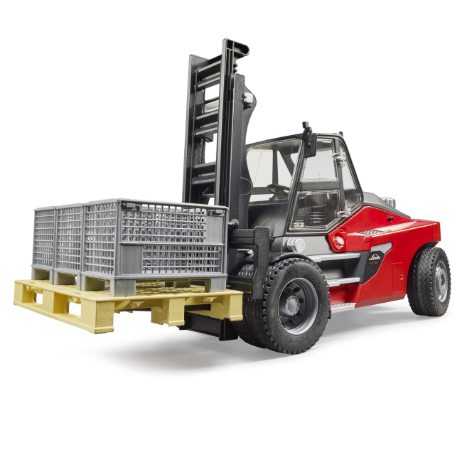 Транспорт і спецтехніка - Навантажувач Bruder Linde HT160 з аксесуарами (02513)#2