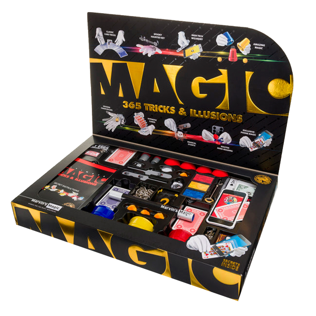 Наукові ігри, фокуси та досліди - Ігровий набір Marvin's Magic 365 дивовижних фокусів і трюків (MMB5712) (MMB 5712)#2
