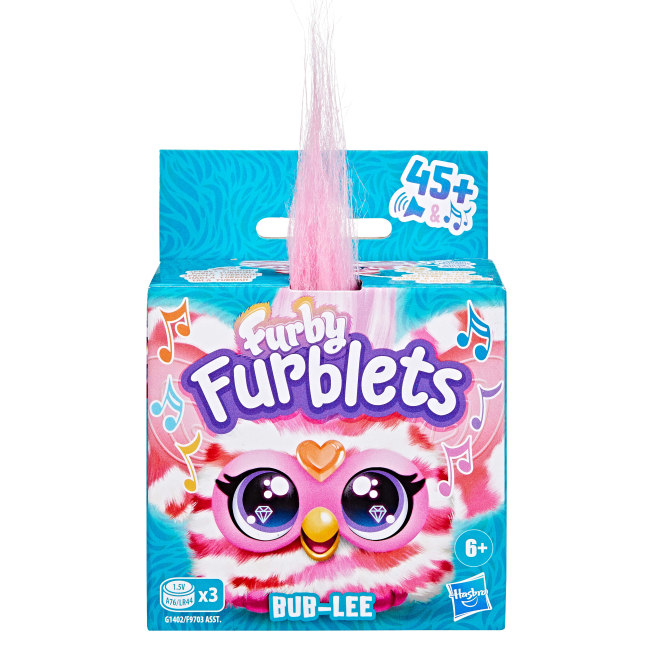 Персонажі мультфільмів - Інтерактивна іграшка Furby Furblets Bub-Lee (F9703/G1402)#2