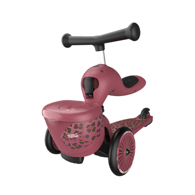 Самокати - Самокат Scoot and Ride Highwaykick-1 Lifestyle вишневий (SR-210621-WILDCAT)#3