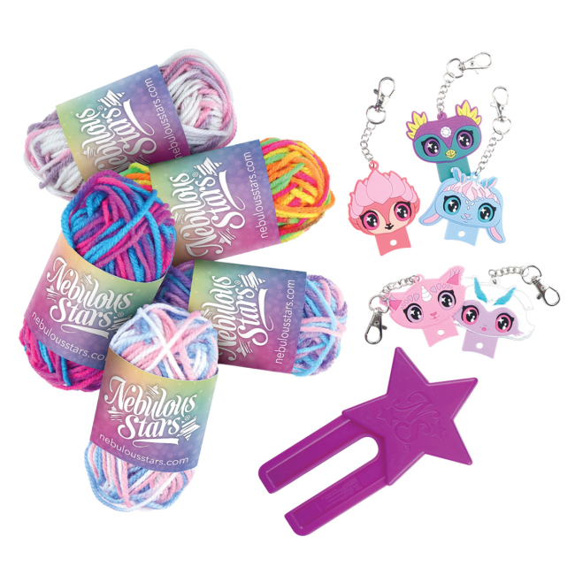 Набори для творчості - Набір для творчості Nebulous stars Космічні друзі-помпончики (11139)#2