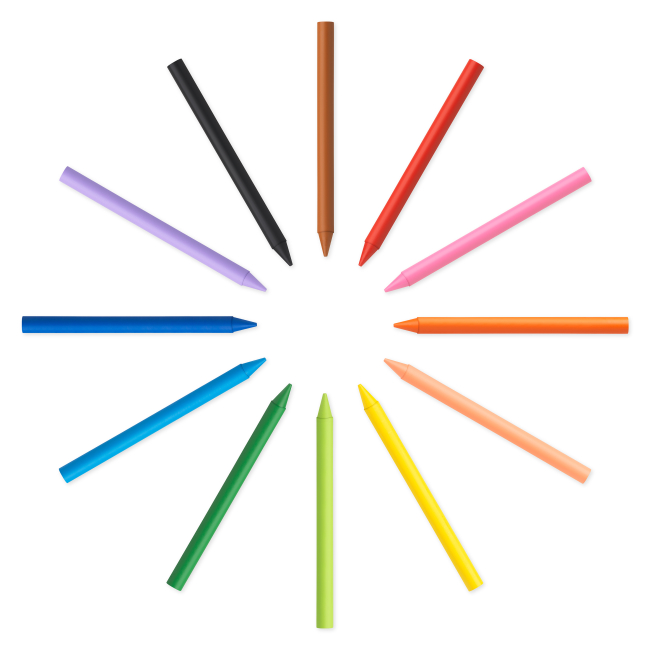 Канцтовари - Крейда кольорова BIC Kids Plastidecor 12 штук (bc9457645)#2