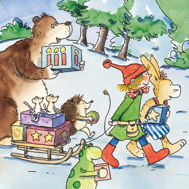 Книги-картинки для дітей (2-6 років) - Книжка «Піксі святкує Різдво» (9786178307516)#2