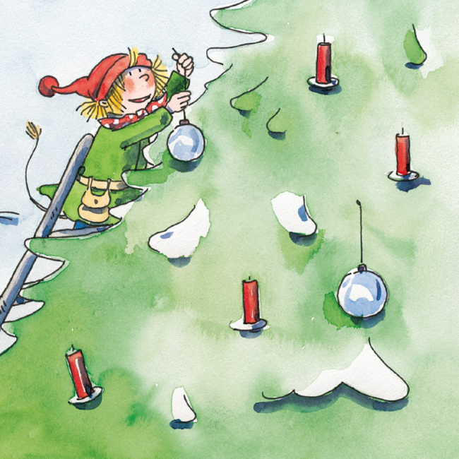 Книги-картинки для дітей (2-6 років) - Книжка «Піксі святкує Різдво» (9786178307516)#5