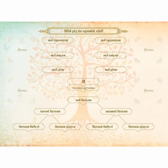 Книги для дорослих - Альбом «Книга мого роду» (бордова) (9789662909890)#5