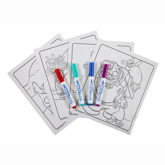 Розмальовки та актівітібуки (2-6 років) - Розмальовка Crayola Lilo and Stitch (75-2665)#2