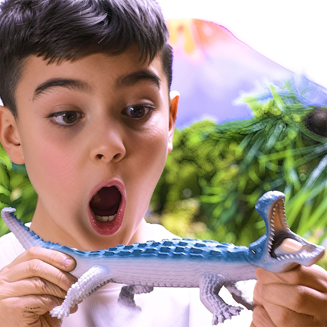 Антистрес іграшки - Стретч-іграшка Sbabam Legend of animals максі Володарі Юрського періоду сюрприз (106/CN23)#6