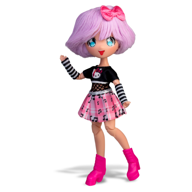 Ляльки - Лялька 4SF Manga Dolls Hello Kitty Тедді Рок (HKTF0100)#2