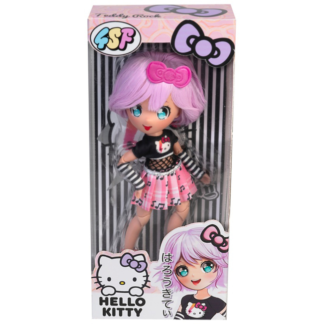 Ляльки - Лялька 4SF Manga Dolls Hello Kitty Тедді Рок (HKTF0100)#5