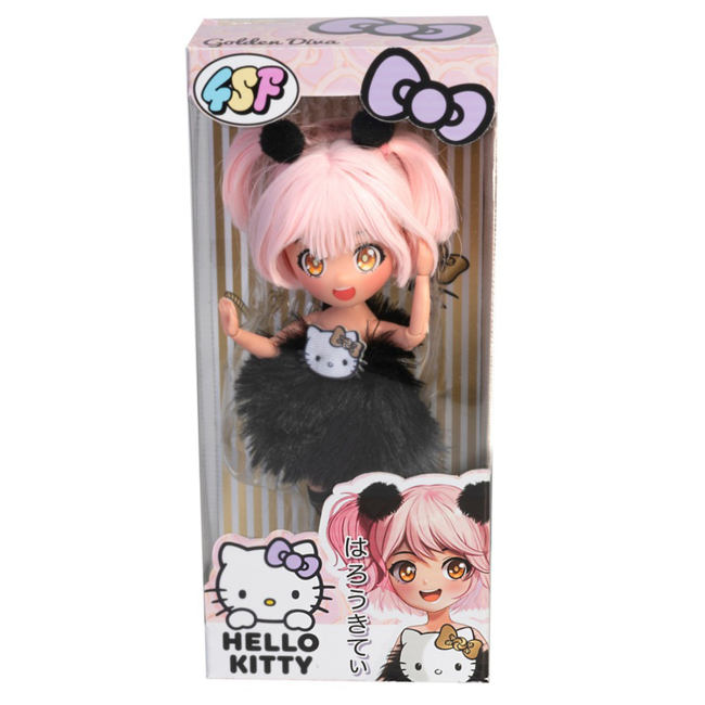 Ляльки - Лялька 4SF Manga Dolls Hello Kitty Золота Діва (HKTF0200)#5