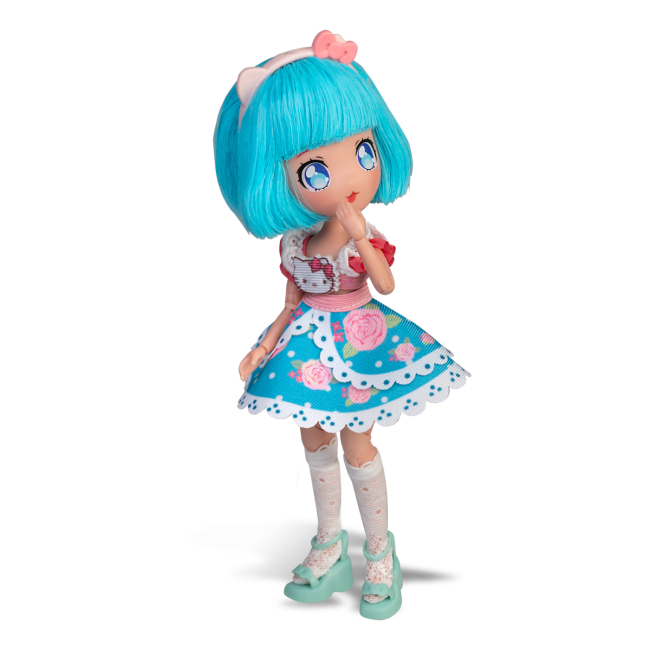 Ляльки - Лялька 4SF Manga Dolls Hello Kitty Красуня Пінк (HKTF0300)#2
