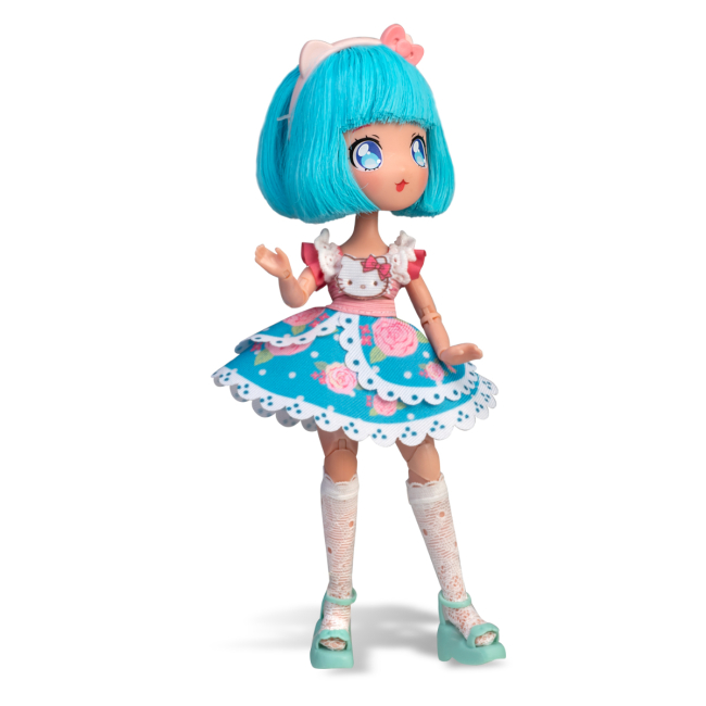 Ляльки - Лялька 4SF Manga Dolls Hello Kitty Красуня Пінк (HKTF0300)#3
