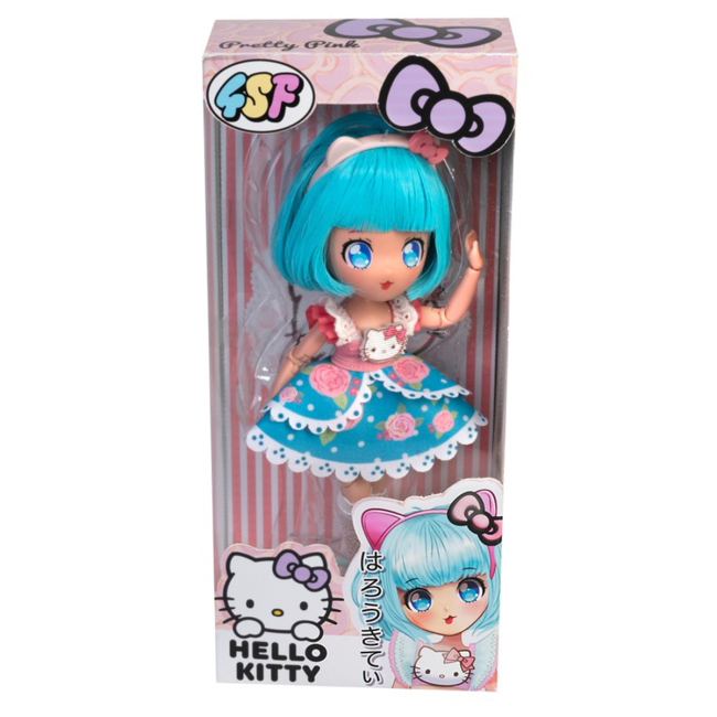 Ляльки - Лялька 4SF Manga Dolls Hello Kitty Красуня Пінк (HKTF0300)#5