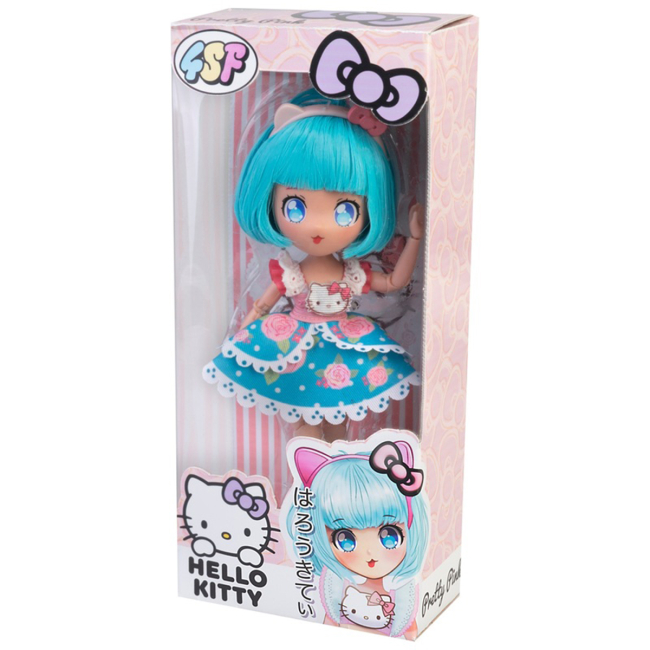 Ляльки - Лялька 4SF Manga Dolls Hello Kitty Красуня Пінк (HKTF0300)#6
