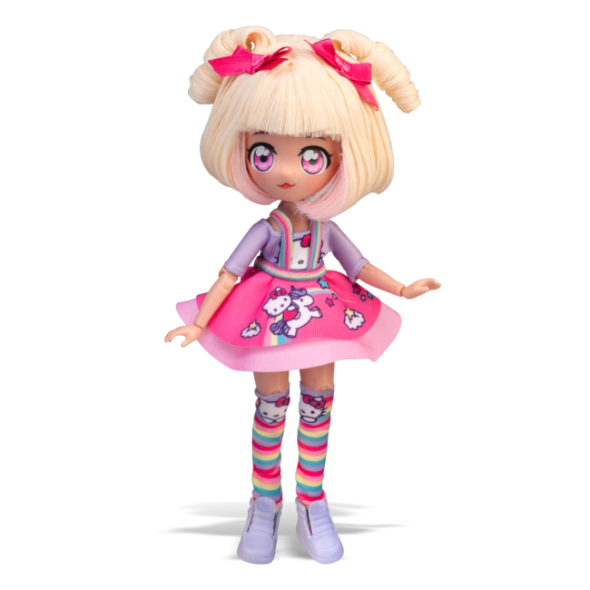 Ляльки - Лялька 4SF Manga Dolls Hello Kitty Цукерочка-єдиноріг (HKTF0400)#2