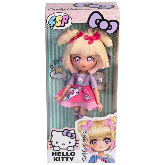 Ляльки - Лялька 4SF Manga Dolls Hello Kitty Цукерочка-єдиноріг (HKTF0400)#5