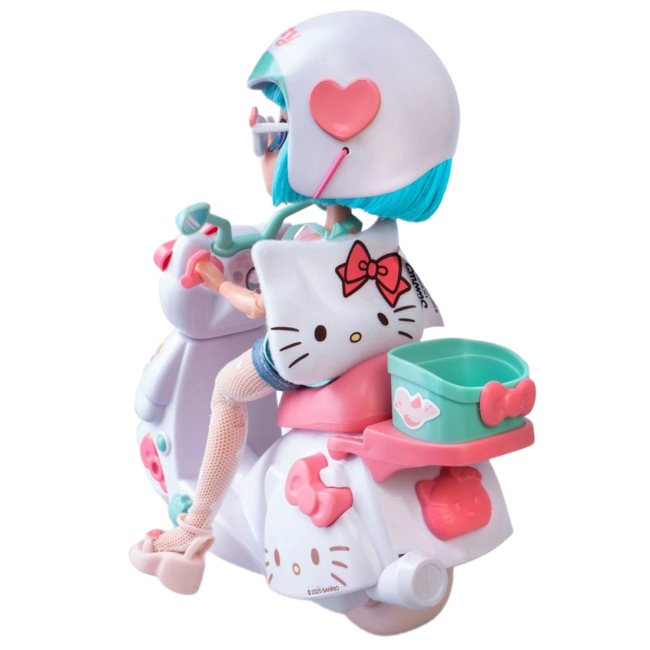 Ляльки - Лялька 4SF Manga Dolls Hello Kitty Красуня Пінк на скутері (HKTF3000)#3