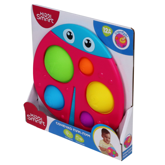 Розвивальні іграшки - Розвивальна іграшка Kiddi Smart Сонечко Пум-Пум (4520-KS)#3