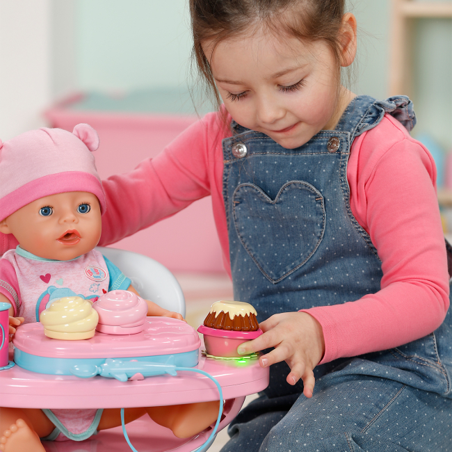 Меблі та будиночки - Столик для годування ляльки Baby Born Час обіду (837009)#4