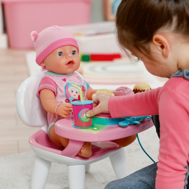 Меблі та будиночки - Столик для годування ляльки Baby Born Час обіду (837009)#5