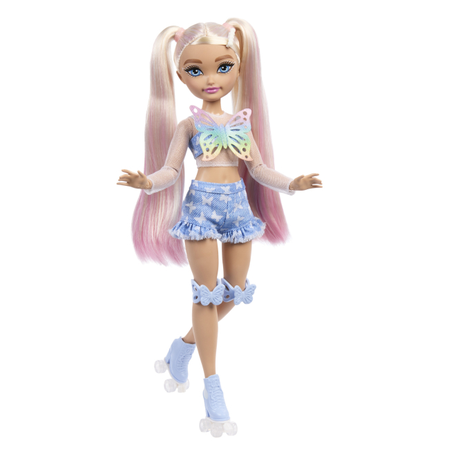 Ляльки - Лялька Barbie Dream besties Малібу на роликах (JFX96)#3