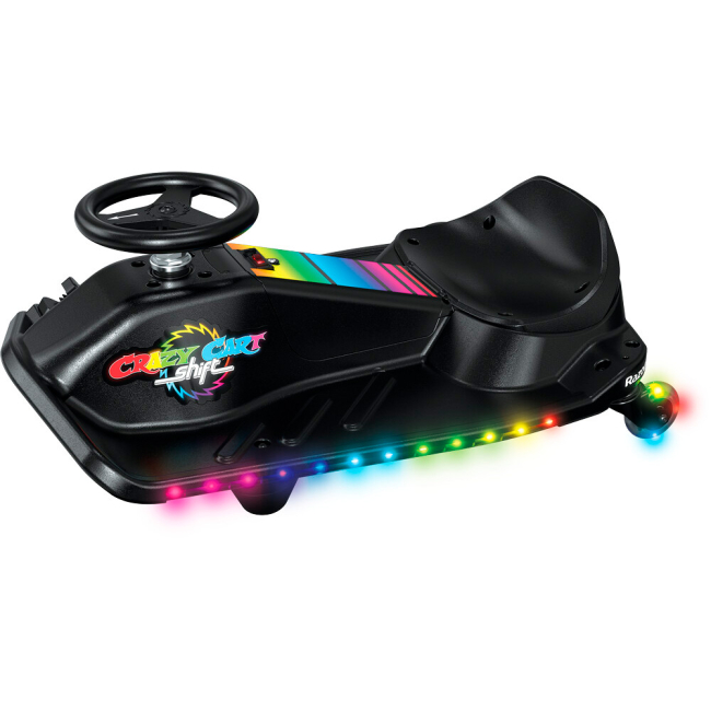 Електромобілі - Електрокар Razor Crazy Cart Shift Lightshow (20173803)#2