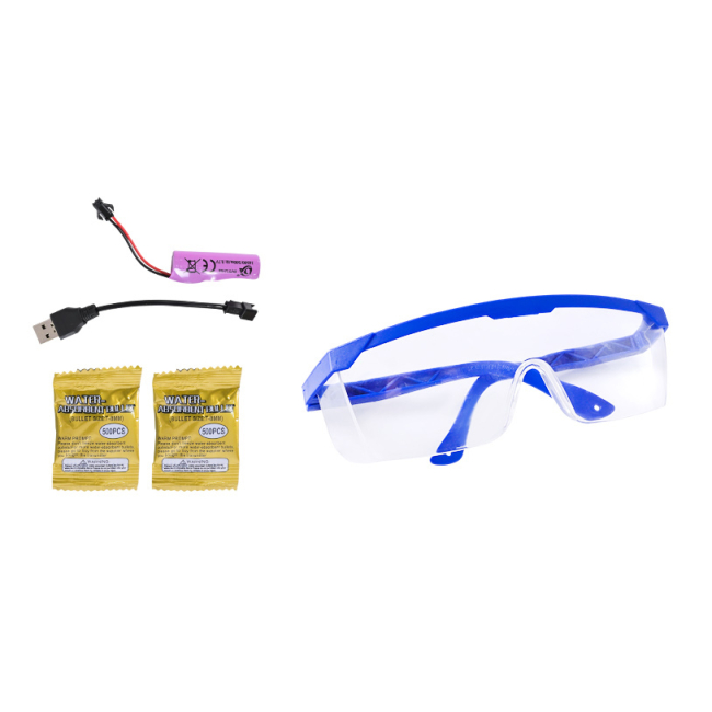 Стрілецька зброя - Іграшковий автомат Країна Іграшок Гелеві знаряди білий (668A/2)#2