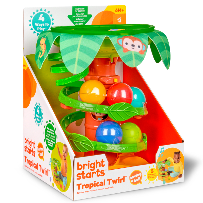 Розвивальні іграшки - Музична іграшка Bright Starts Tropical twirl (16826)#2