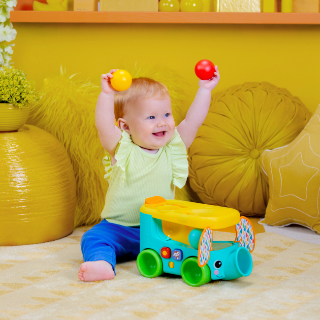 Розвивальні іграшки - Музична іграшка Bright Starts Pop & Roll safari bus (16827) #6