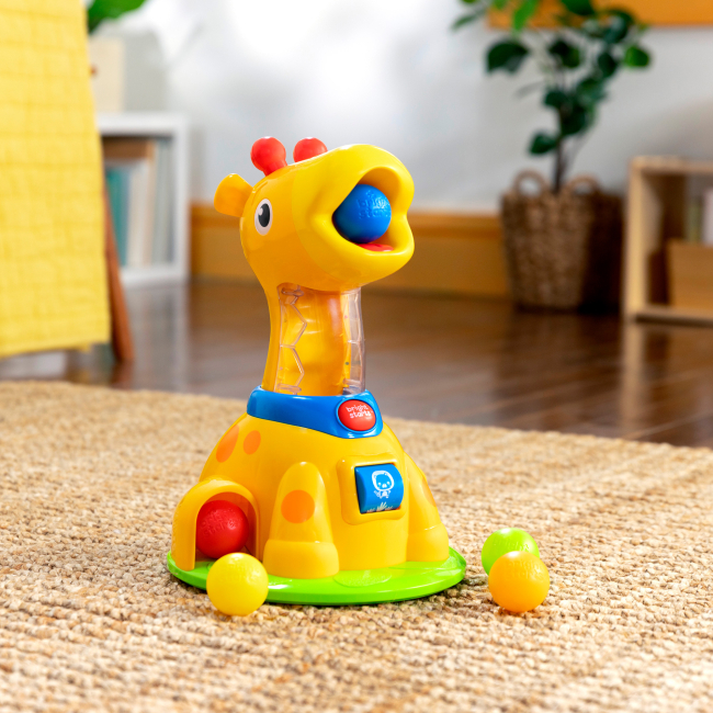 Розвивальні іграшки - Музична іграшка Bright Starts Spinnin’ spots giraffe (17410)#2