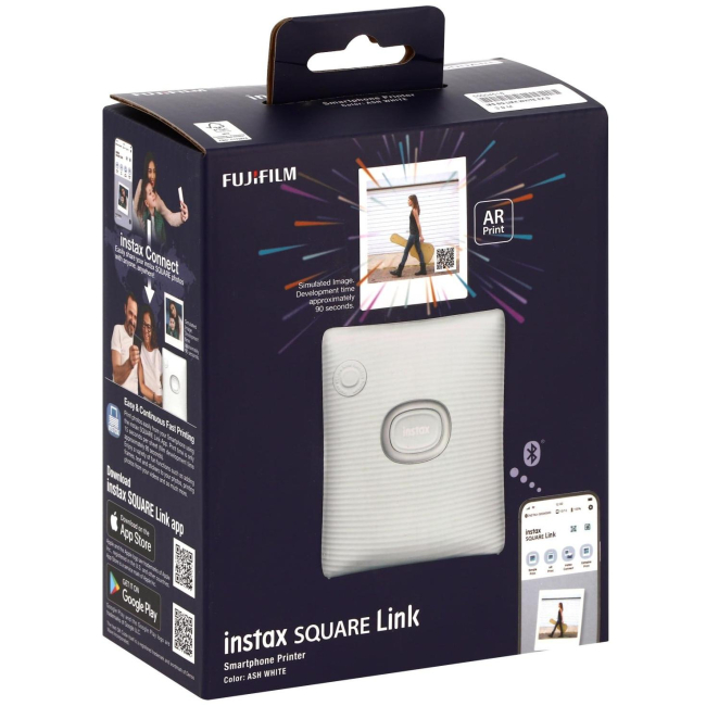 Фотоапарати - Фотопринтер Fujifilm INSTAX SQ Link White (16785470)#5