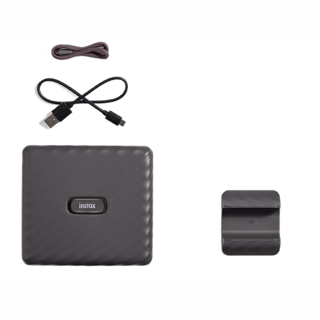 Фотоапарати - Фотопринтер Fujifilm INSTAX LINK WIDE M GRAY EX D (16719586)#2