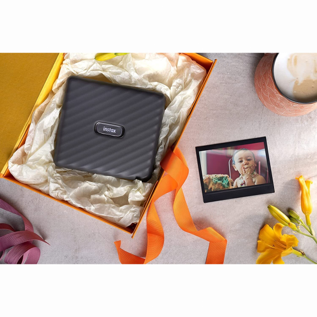 Фотоапарати - Фотопринтер Fujifilm INSTAX LINK WIDE M GRAY EX D (16719586)#7
