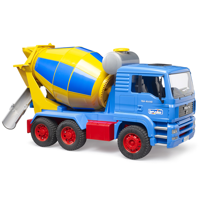 Транспорт і спецтехніка - Бетонозмішувач Bruder MAN TGA 50 років Bruder лімітована серія (01063)#2