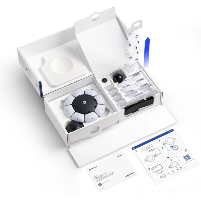 Ігрові керма та контролери - Контролер PlayStation 5 Access Controller BT білий (1000038412)#4