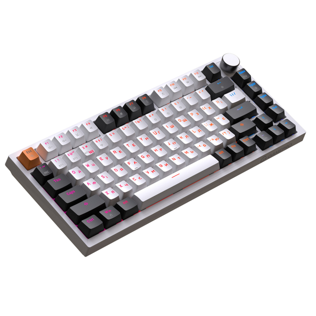 Клавіатура і миші - Клавіатура GamePro Asgard Valhalla 75% RGB (MK160W Pro)#3