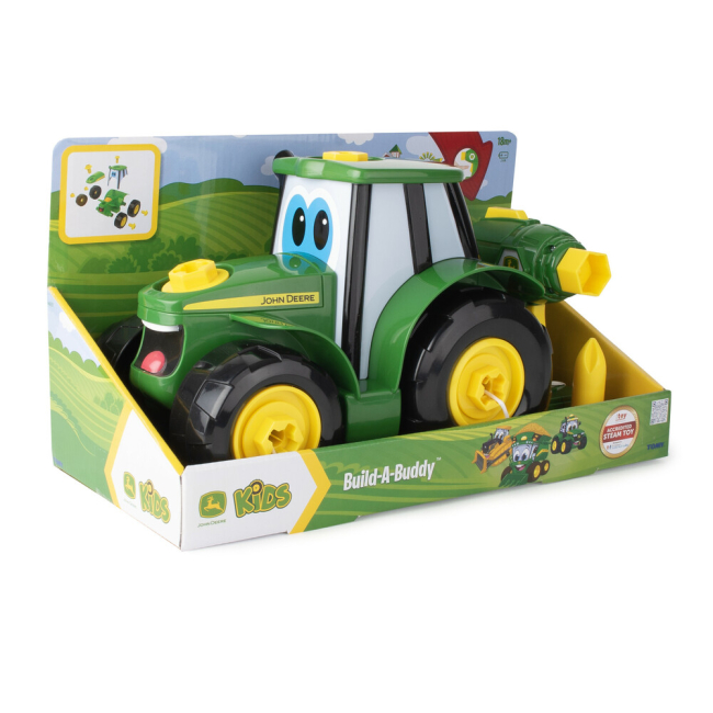 Конструктори з унікальними деталями - Ігровий набір Tomy John Deere kids Створи трактор (124687)#4