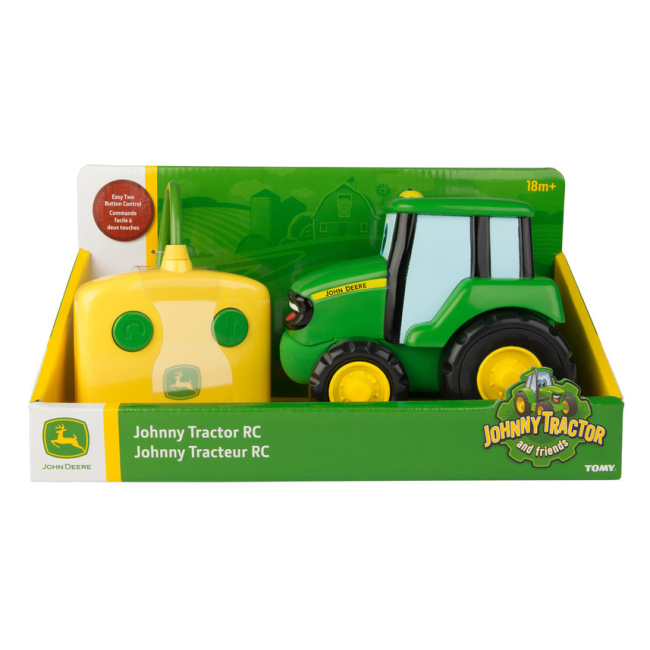 Машинки для малюків - Ігровий набір Tomy John Deere kids Трактор на дистанційному управлінні (124686)#2